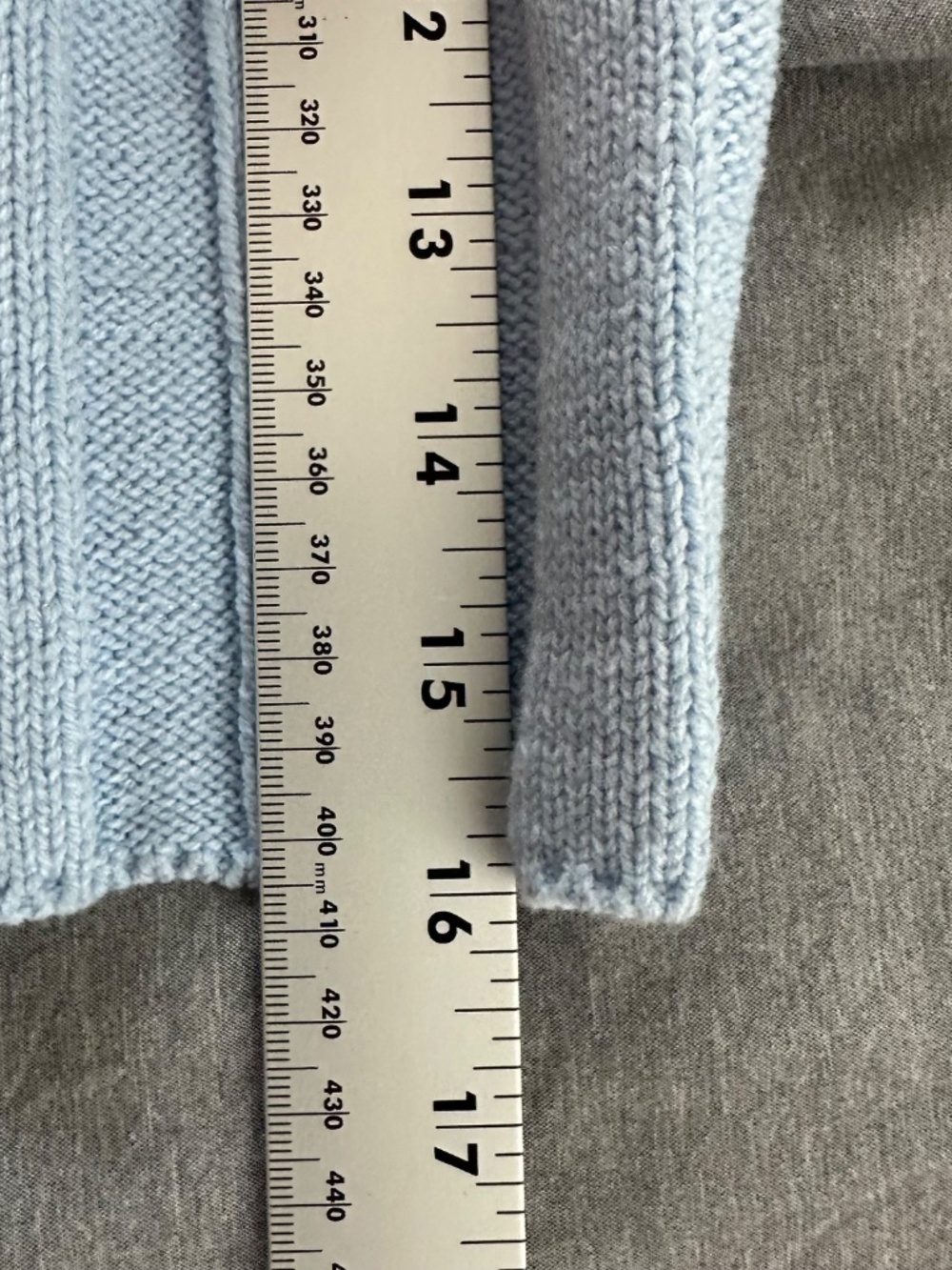 NEW Urban Outfitters Size Medium Ribbed Knit Blue Camisole Crop Top Summer - Picture 8 of 9